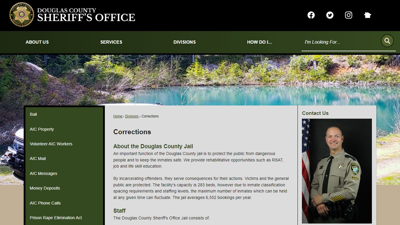 Corrections | Douglas County Sheriff, OR